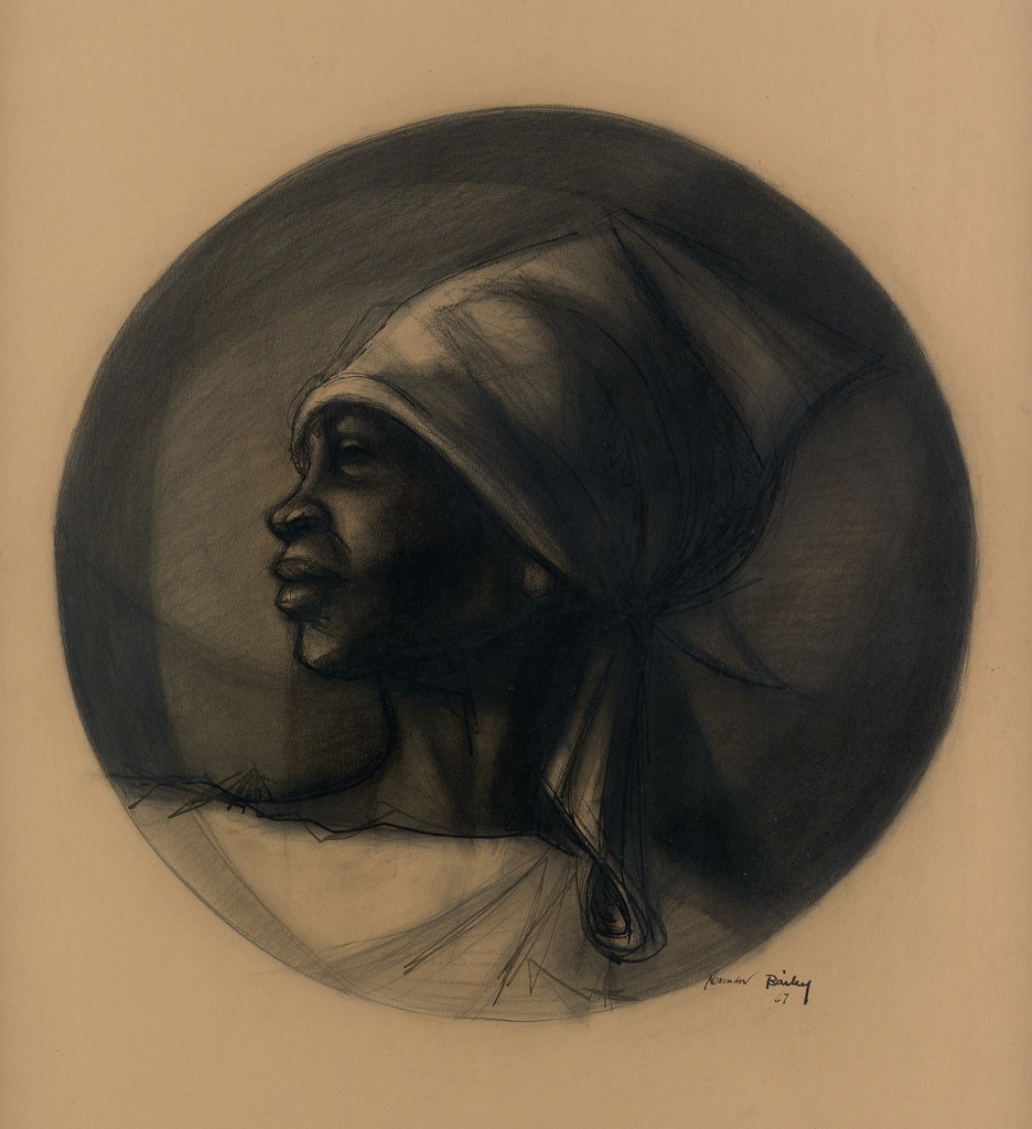 HERMAN KOFI BAILEY (1931 - 1981) African Woman.